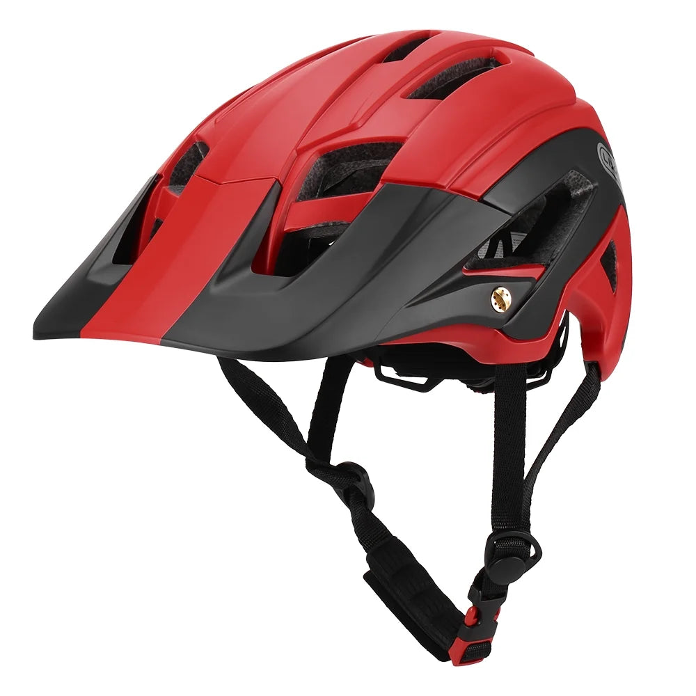 Lightweight Cycling Helmet with Detachable Visor, 16 Vents F7921