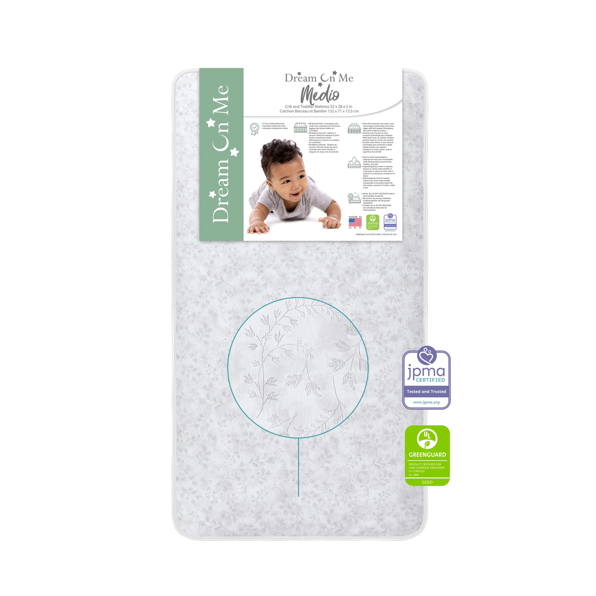 Baby Crib and Toddler Mattress Q32869