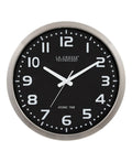 16-inch Stainless Steel Atomic Clock D8481