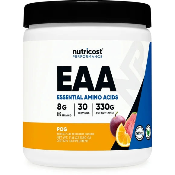 EAA Supplement Powder 30 Servings Passion Fruit Orange Guava B428680