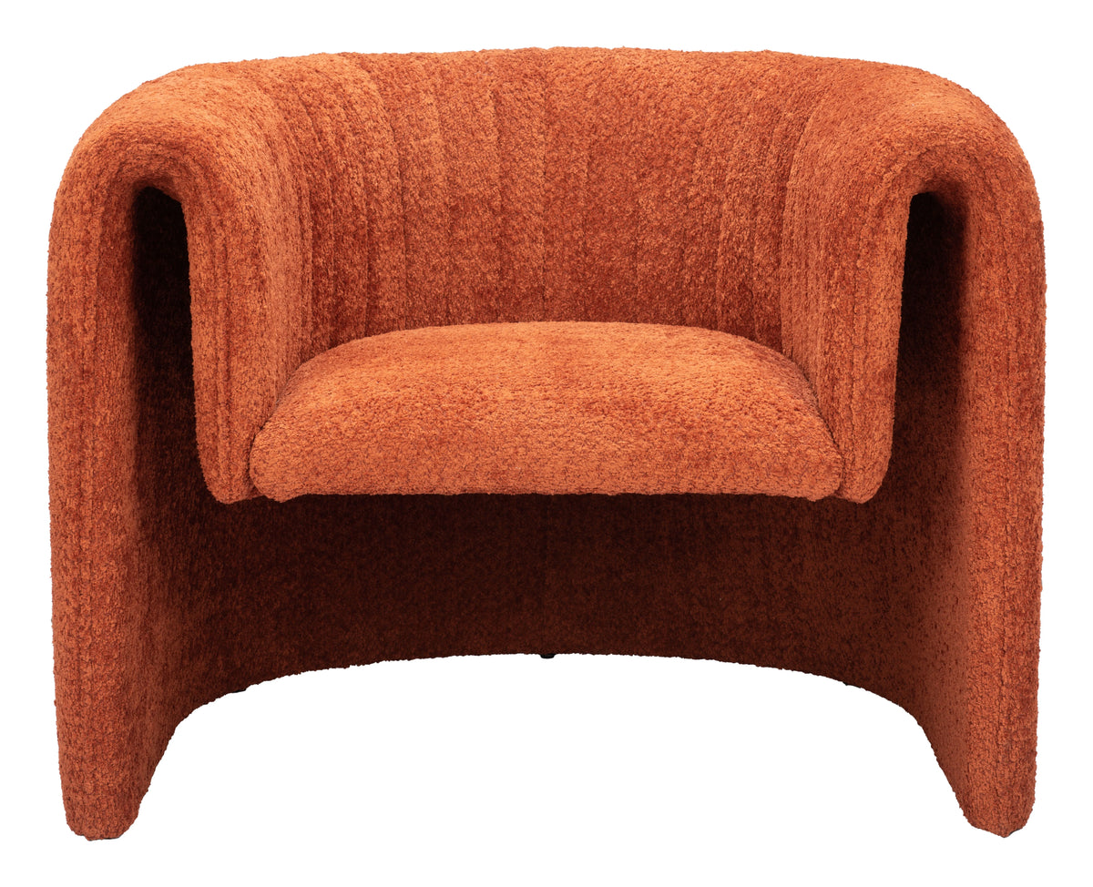Burnt Orange Accent Chair T475347