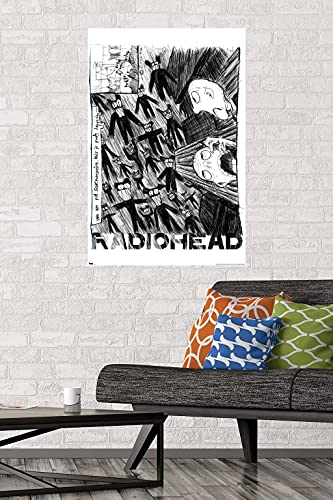 Radiohead Scribble Wall Poster 22.375" x 34" Unframed M584