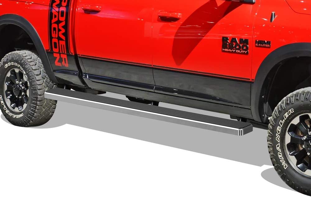 Running Boards Compatible with Ram 1500 2009-2018 Crew Cab & Ram 2500 3500 2010-2021 N7649
