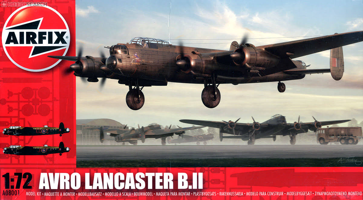 Avro Lancaster B.II Model Kit (1:72 Scale) P5567