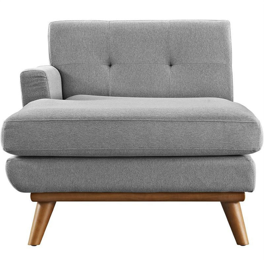 Left Arm Chaise Lounge in Expectation Gray R743