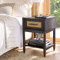 Charcoal Finish Night Stand D451630