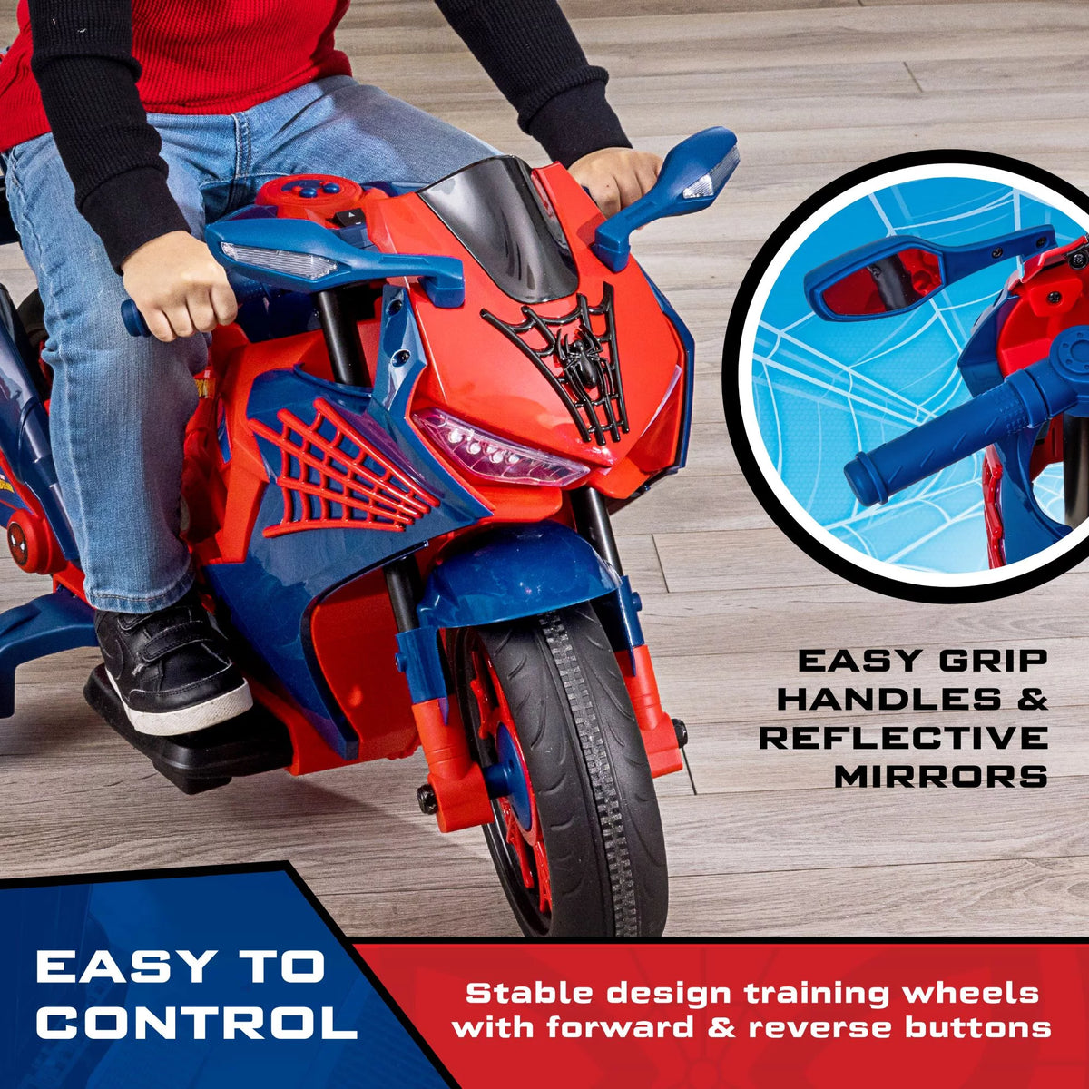 6V Rechargeable Battery Ride On Motorcycle E84976