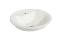 White Vitreous China Vessel Bathroom Sink H935474