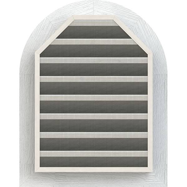 Round Top Gable Vent L328