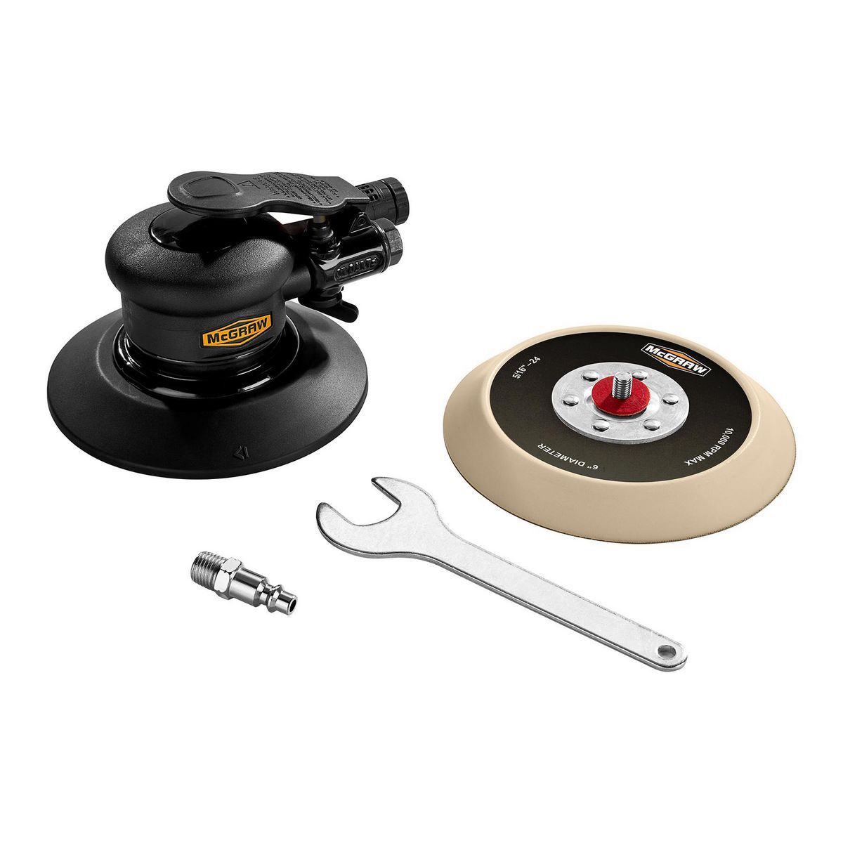 6 in. Random Orbit Air Sander H4995