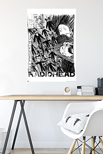 Radiohead Scribble Wall Poster 22.375" x 34" Unframed M584