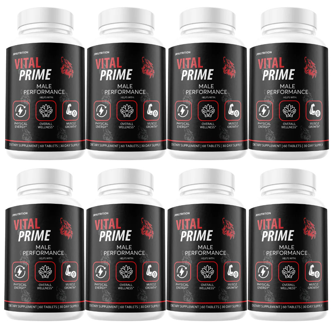 Men's Dietary Supplement 8 Bottles O662