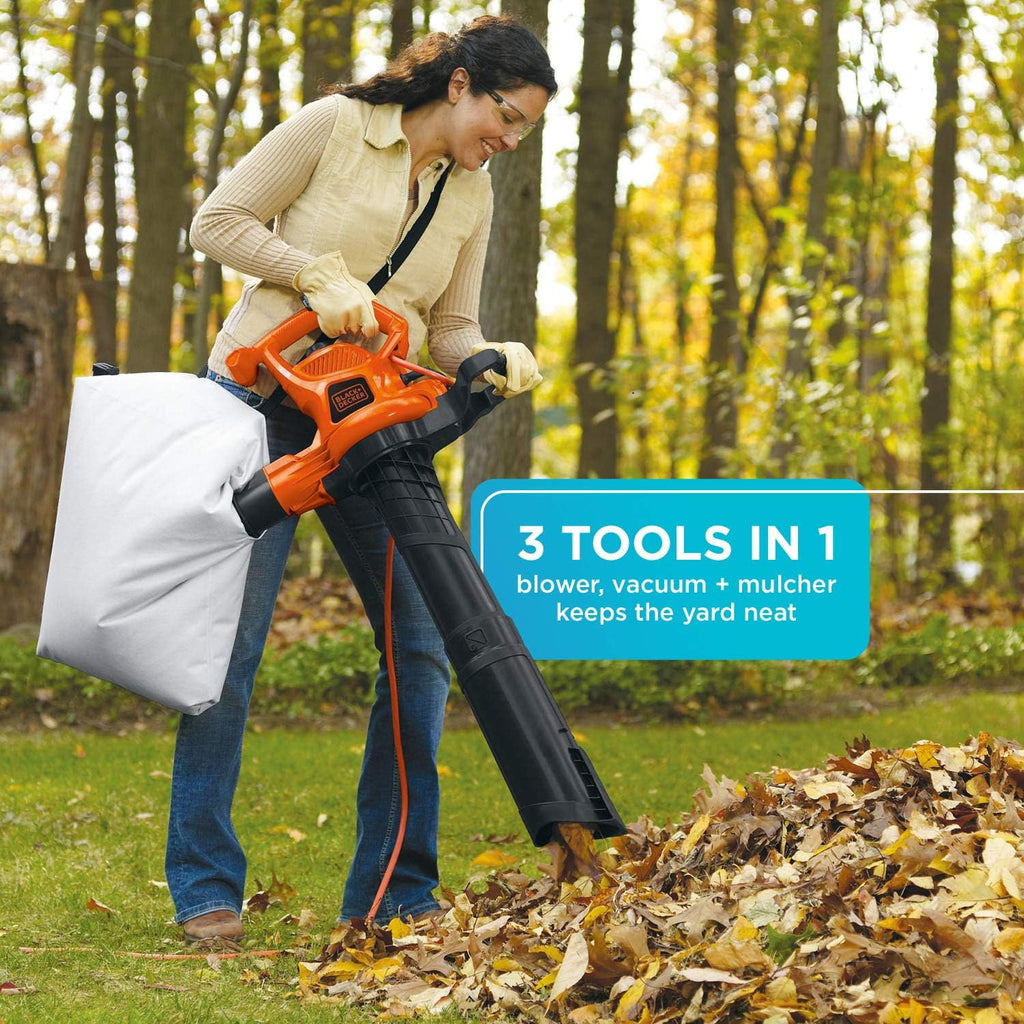 3-in-1 12-Amp Leaf Blower & Leaf Vacuum Q1769