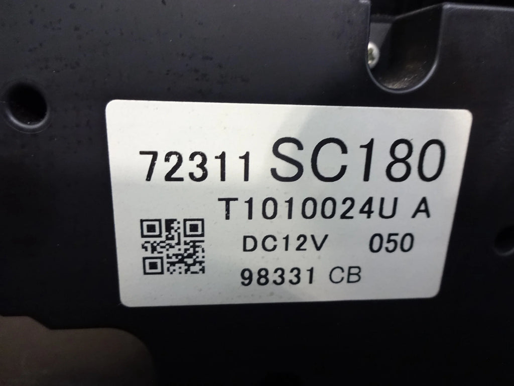 Pre-Owned Subaru Forester A/C Heater Temperature Control Unit R646
