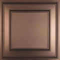 Faux Bronze 2 ft. x 2 ft. Ceiling Panel (Case of 6) D3528