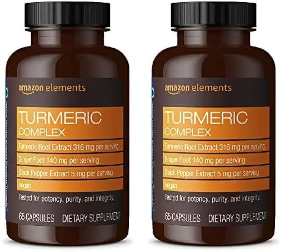 Turmeric Complex 316 mg Curcumin 65 Capsules Pack of 2 Z483760