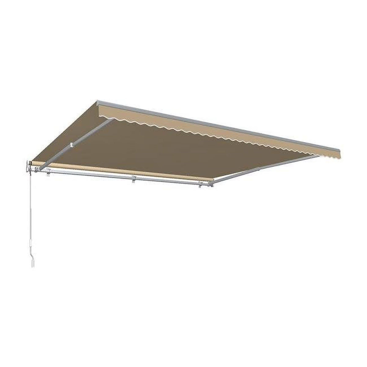 8 ft. Retractable Awning with Remote, Tan T153