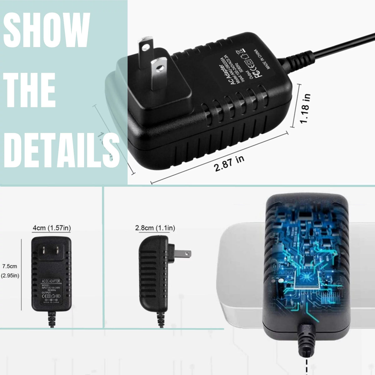 AC Adapter Replacement Power Supply X859