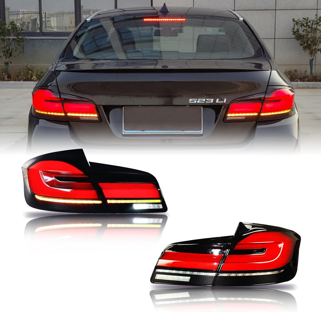 Smoke LED Tail Lights Set of 2 for BMW 5 Series J283