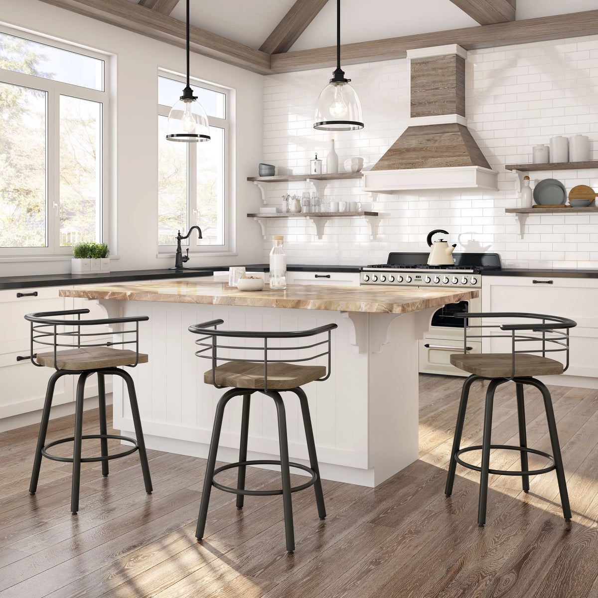 30 In. Swivel Bar Stool R76270