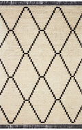 Cream Charcoal 9'2 x 13' Rug W82724