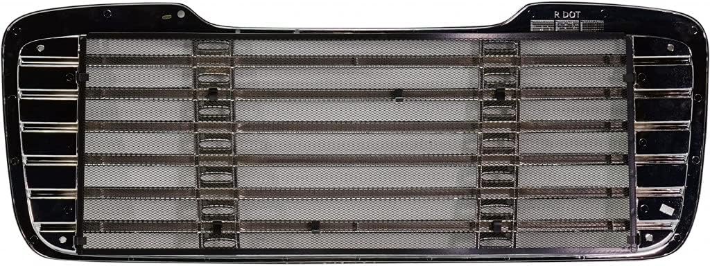 Chrome Horizontal Bar Grille with Bug Screen R9653