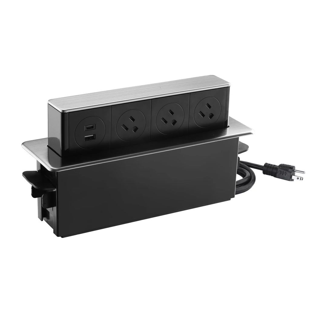 Pop up Outlet with 2 USB Ports & 3 Outlets X799