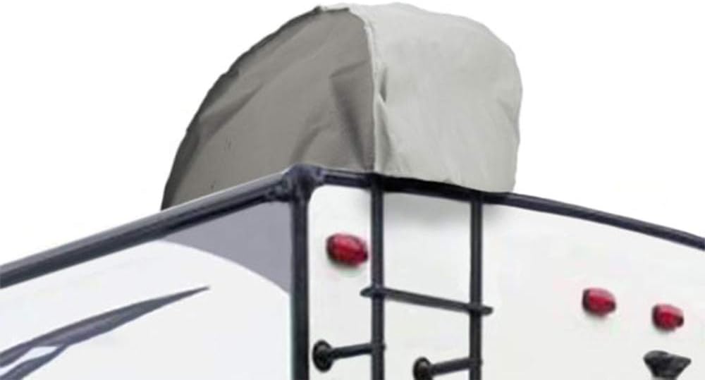 Tan Gray Waterproof Truck Camper Cover C69412