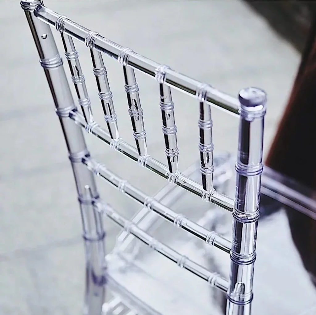 Clear 36-inch Tall Acrylic Transparent Resin Chairs F727