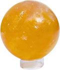 Crystal Gemstone Sphere with Clear Stand 2.9" O545