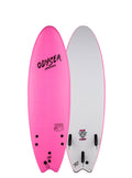 Soft Surfboard, Hot Pink / 6&0 D468