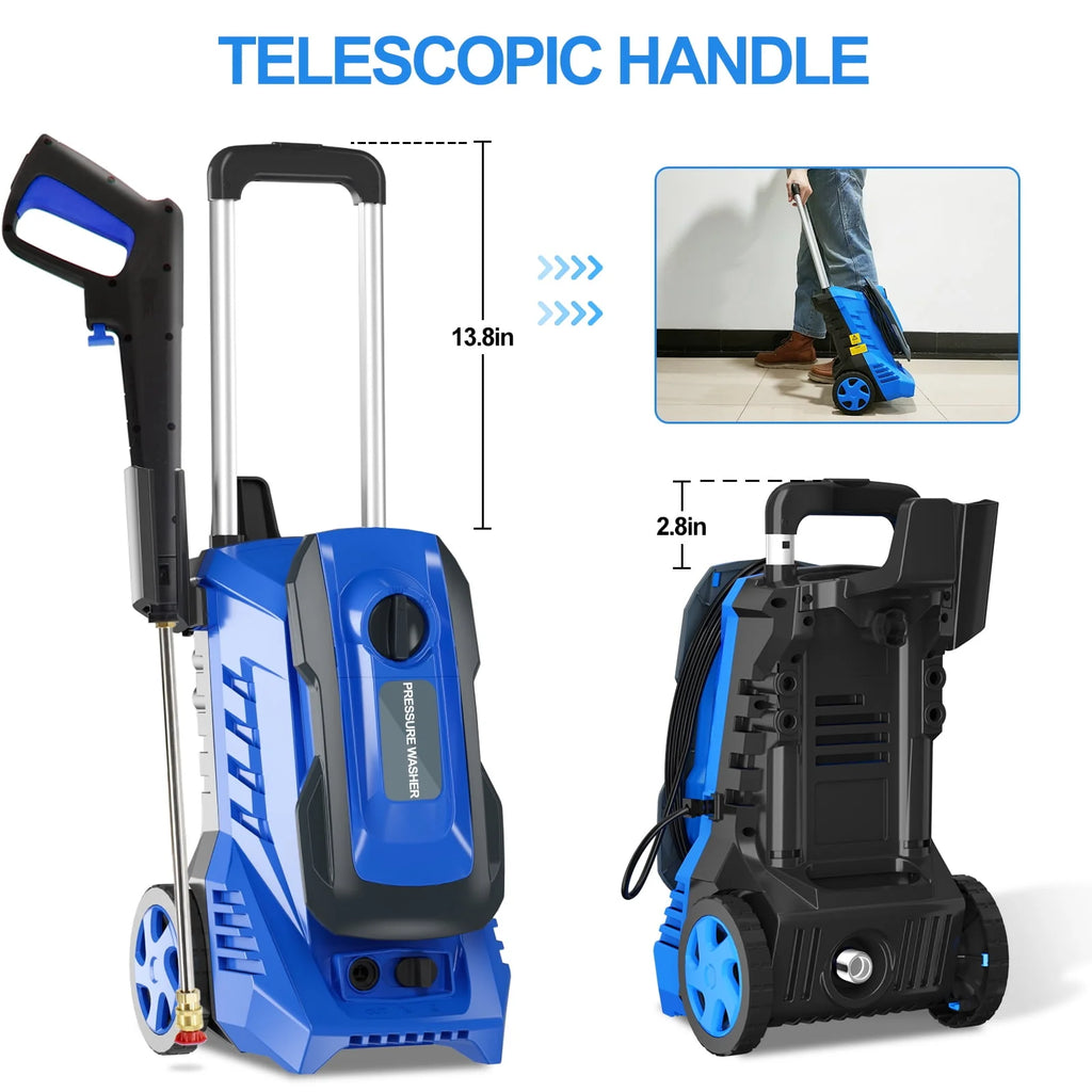 Electric Pressure Washer 3200Psi Max 2GPM with 4 Nozzle N69184