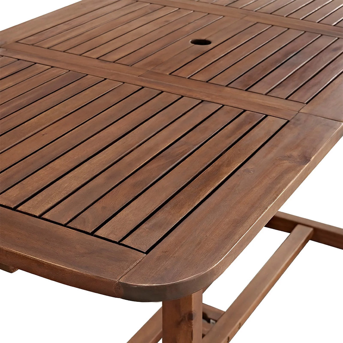 Acacia Wood Extendable Dining Table S607266