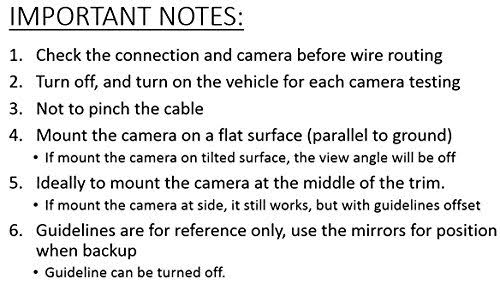 Integrated Backup Camera Kit for Factory Radio M585