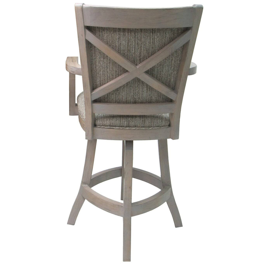 Mango Wood Extra Tall Swivel Bar Stool W870