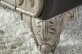 Ebony Faux Leather Sofa R5002