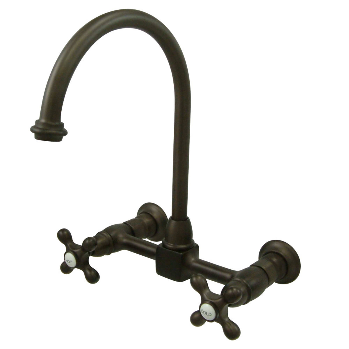 8 inch Wall Mount Kitchen Faucet Oil Rubbed Bronze Q9416