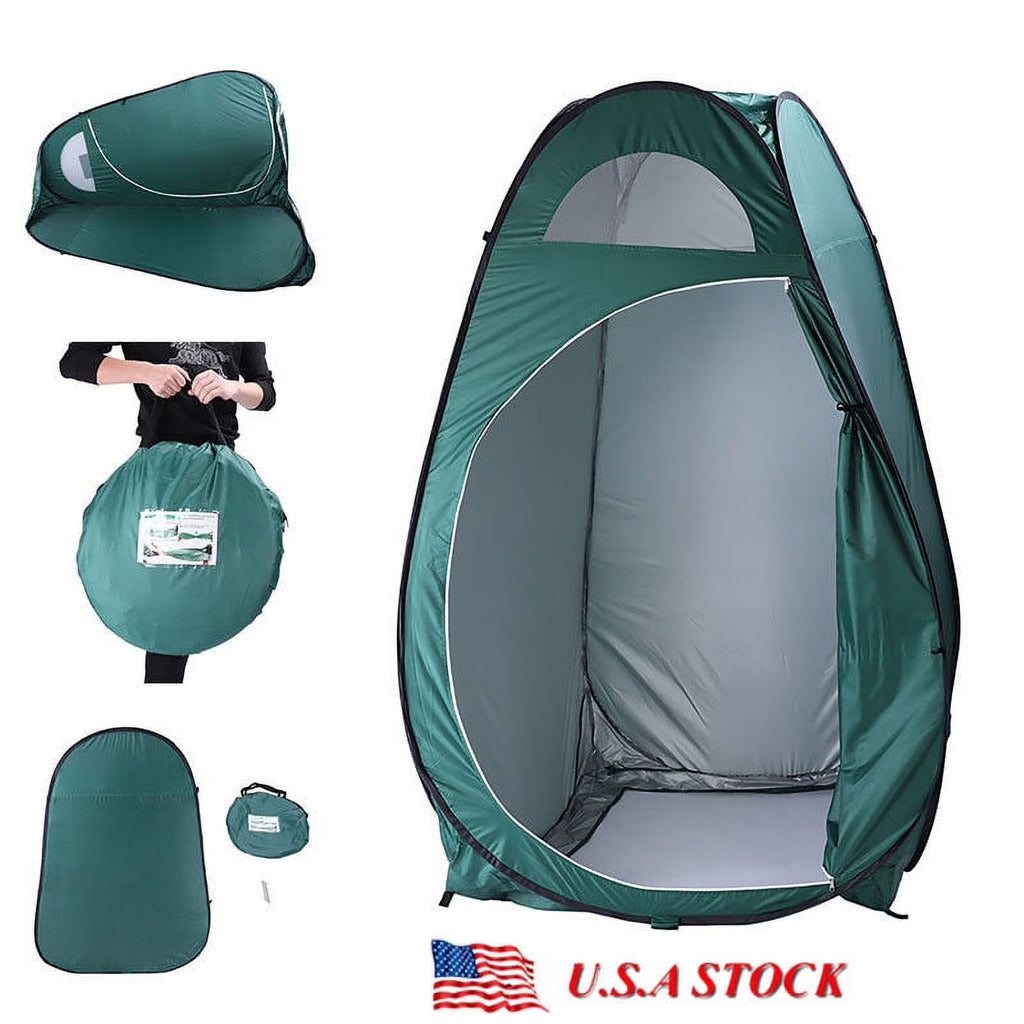 Army Green Pop-up Privacy Shelter Tent T220