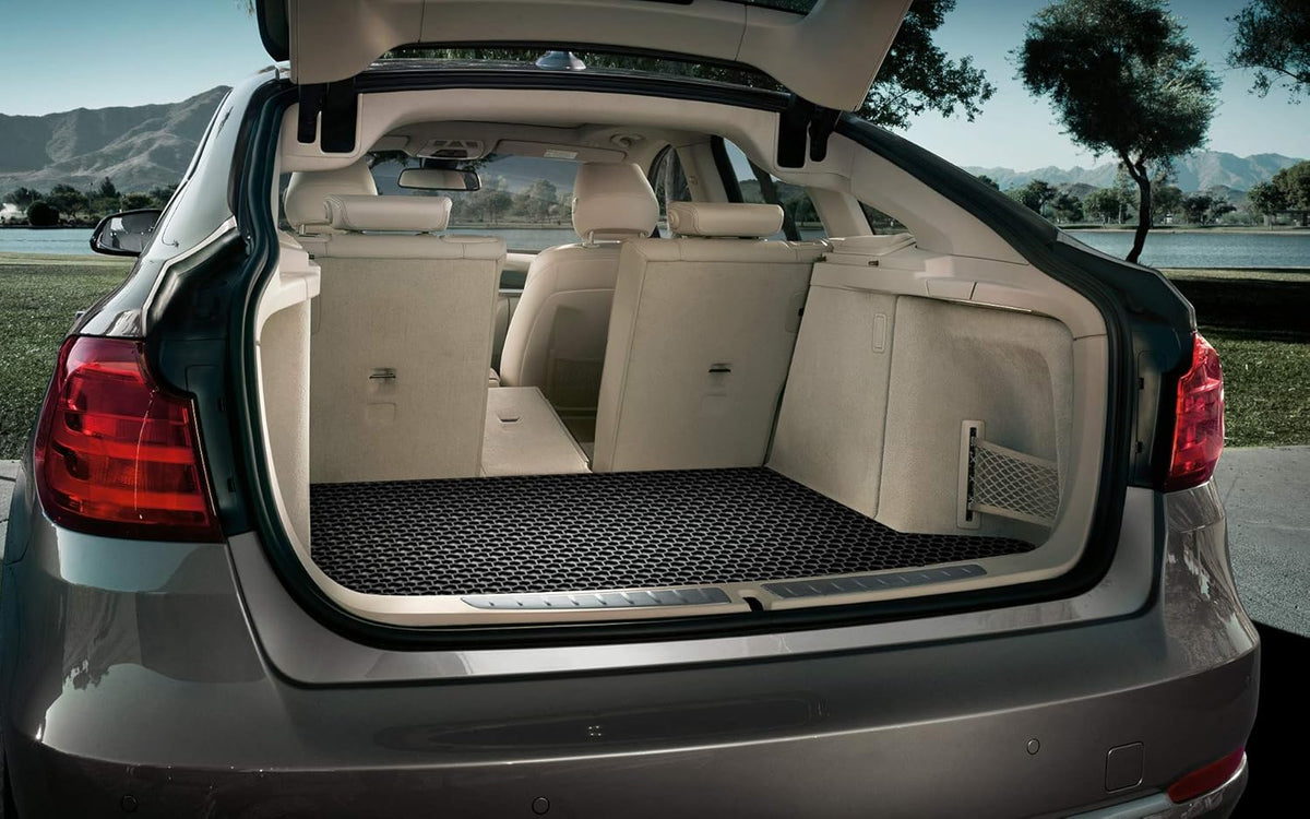 Black Rubber Cargo Mats V597