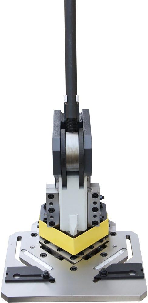 Heavy-Duty Metal Corner Notcher, 4x4" Blade, 11-Ga Mild Steel V5284