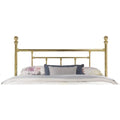 Full Metal Headboard in Brass S913