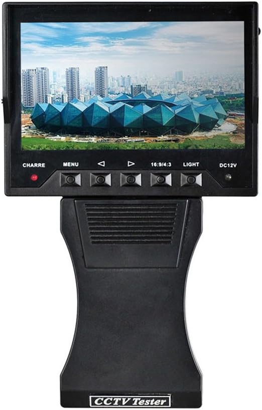 Handheld 4.3 TFT LCD CCTV Analog Camera Tester with 12V Output J7533