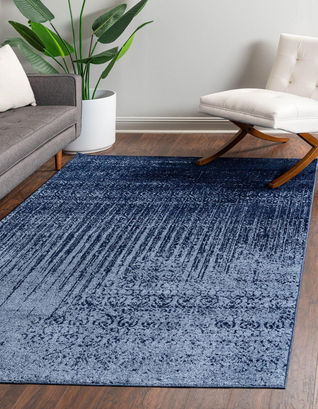 Blue 8' x 10' Medium Rug S218