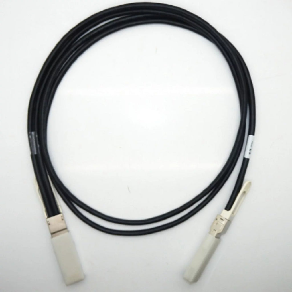 Black 32 Position QSFP-DD Cable Assembly X863165