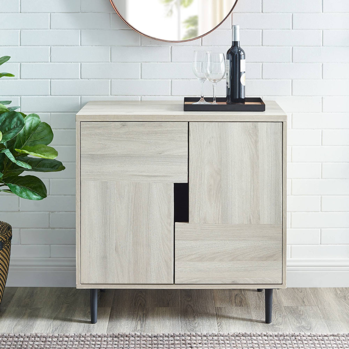 Magenta Accent Cabinet I75831