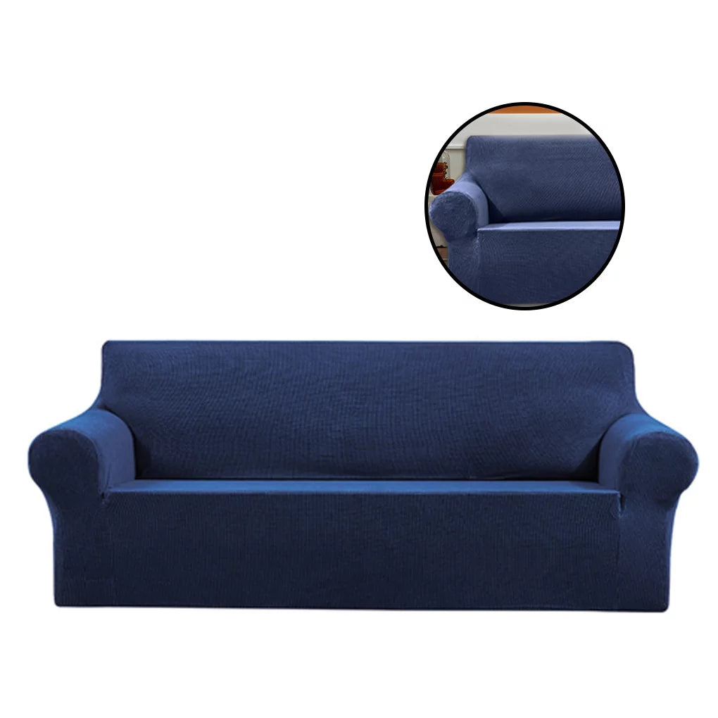 Brown Stretch Sofa Slipcover D929414
