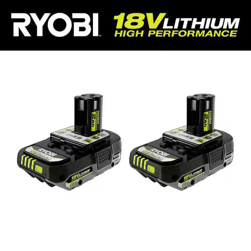 18V Lithium-Ion 2.0 Ah Compact Battery 2-Pack Q580