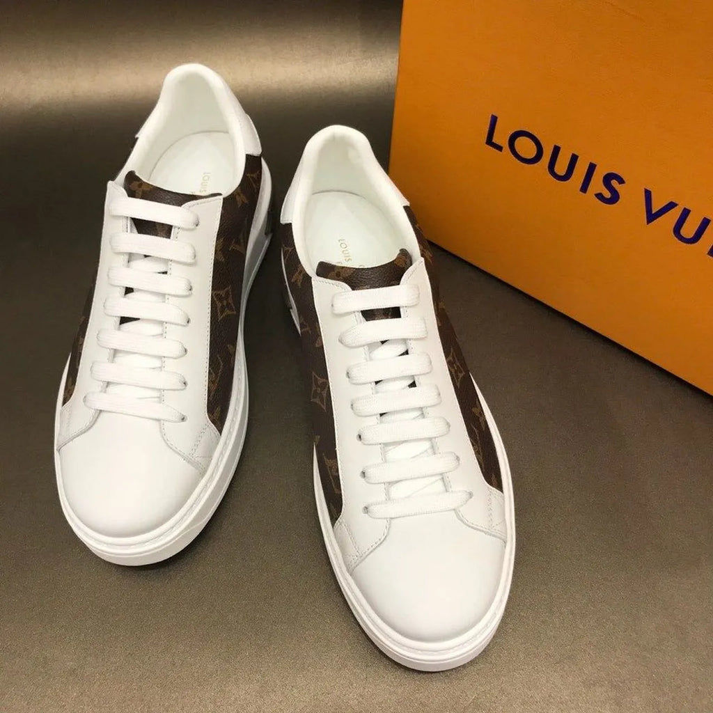 White Brown Sneaker F8425