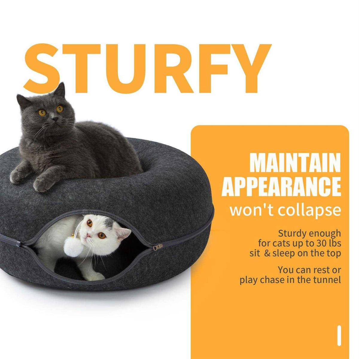 Cat Tunnel Bed Q429377