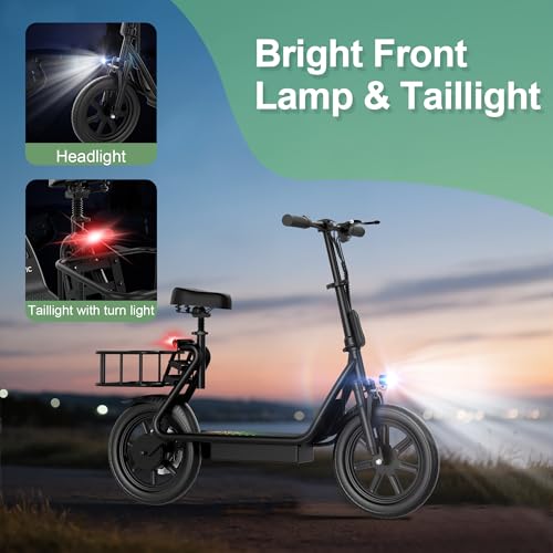 Electric Scooter with Dual Braking Dual Suspension X96357